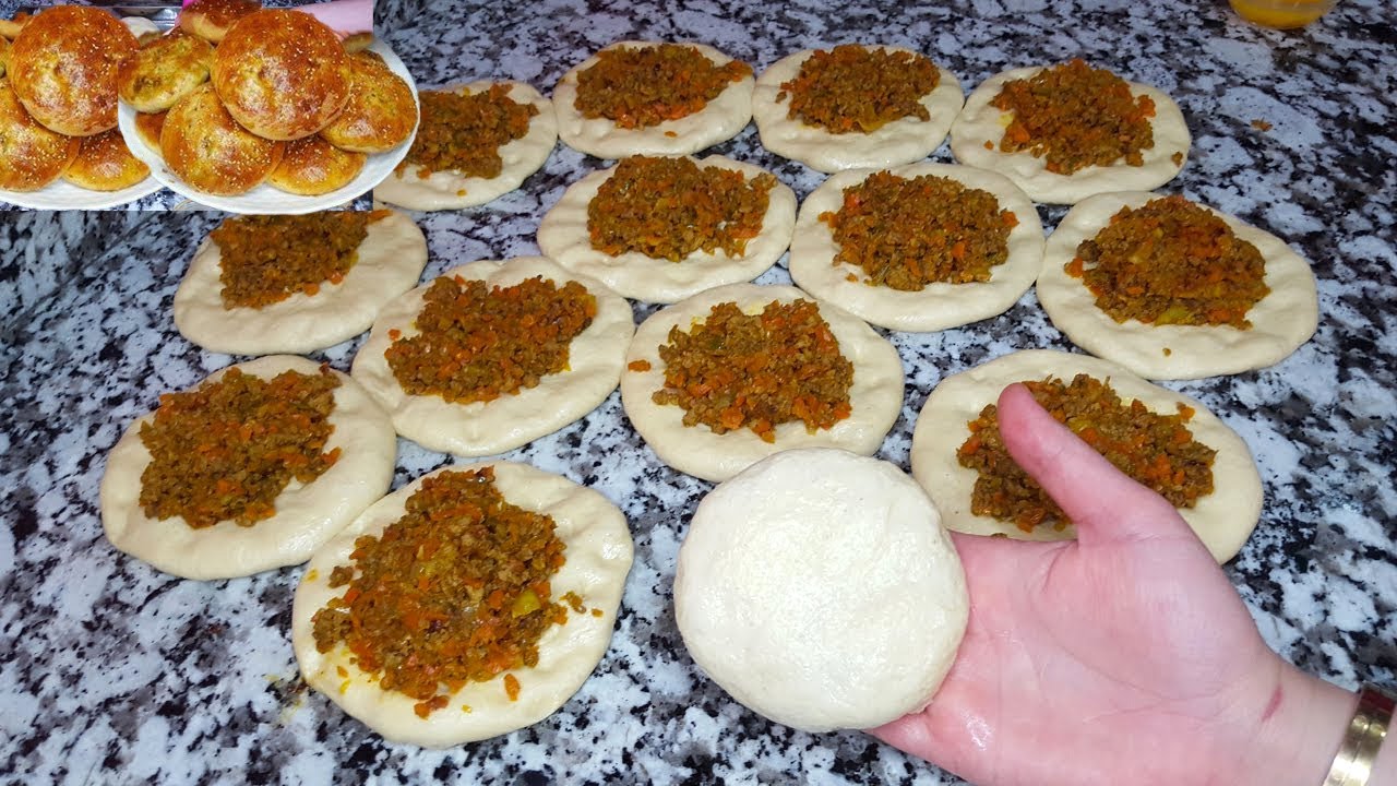 سجليهوم للرمضان/بلا متخمري وتعاودي من ألذ وأخف ما يمكن ليك تحضريه كريصات مالحين بعجينة  حشوة ا