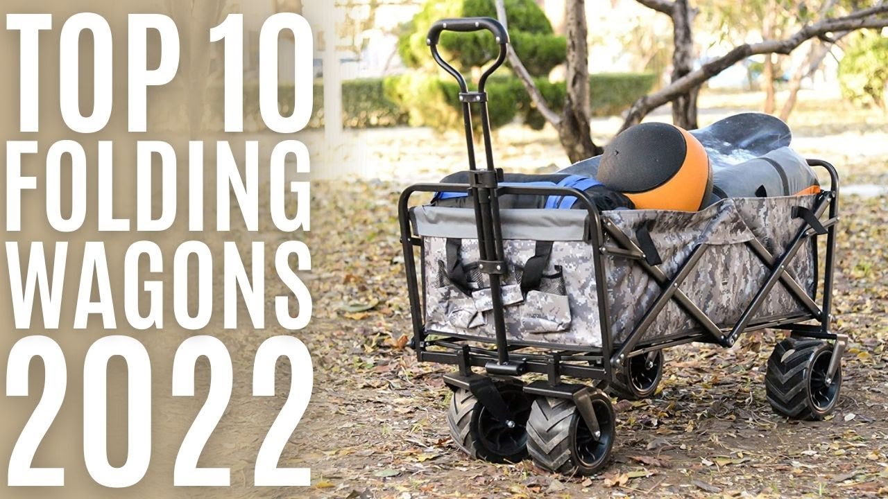 Top 10: Best Collapsible Wagon Carts of 2022 / Folding Garden Wagon Cart, Portable Beach Wagon