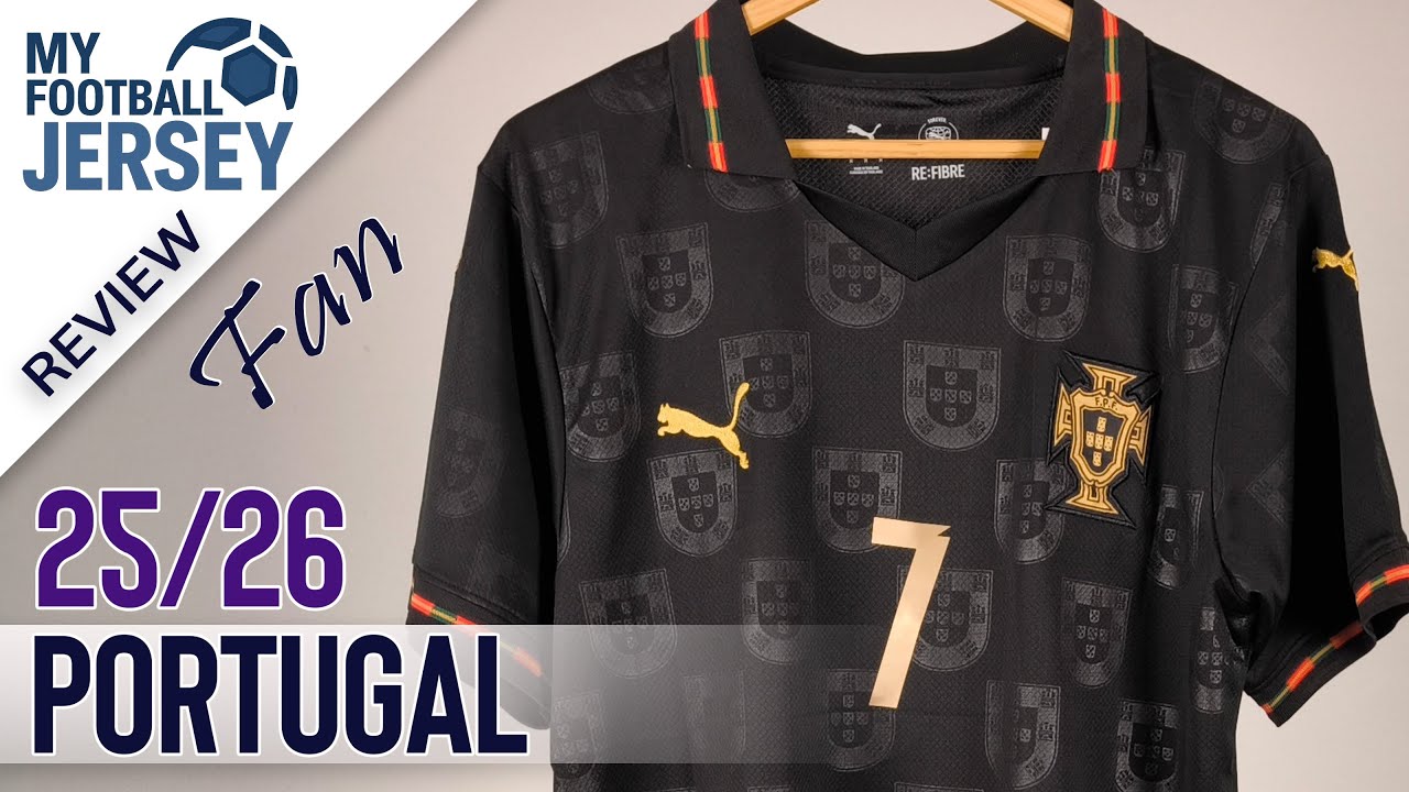 Portugal Special Black Panther Jersey 25/26 (KitMM) Fan Version Review