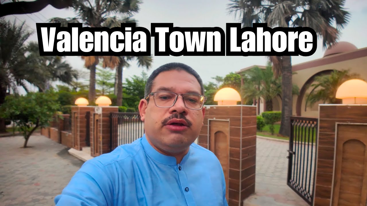 Exploring Valencia Town Lahore | Modern Lifestyle & Beautiful Roads