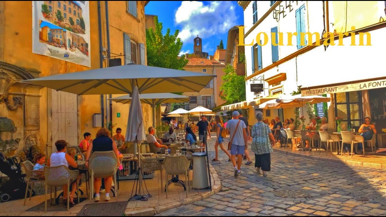 LOURMARIN 🌞Un des plus Beaux Villages de France🇫🇷Visite des villages de France