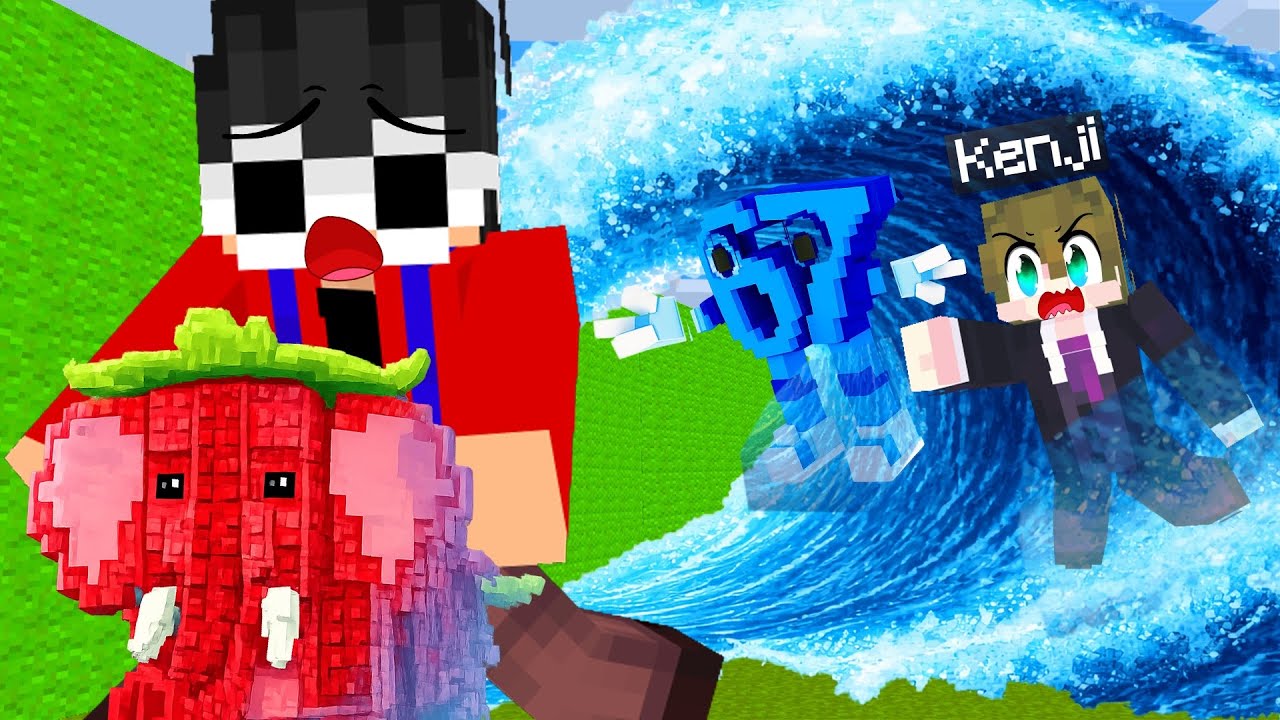 Minecraft, But It's ESCAPE TSUNAMI for Brainrots!