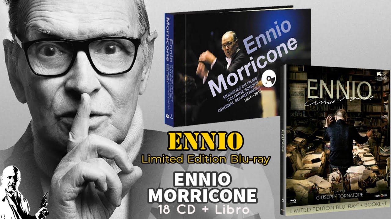 MORRICONE COLLECTION: Ennio (G.Tornatore Limited Edition Blu-ray) + Cofanetto 18 CD + Libro