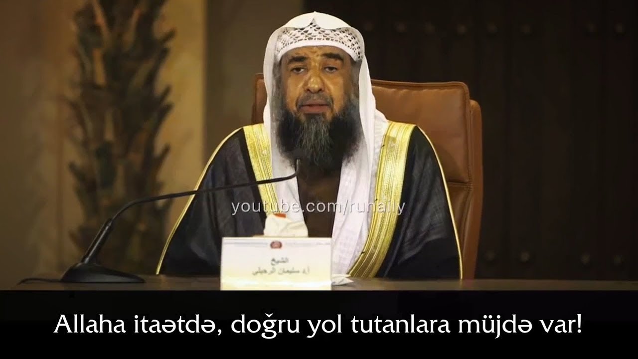 Allaha itaətdə doğru yol tutanlara müjdə var! | Şeyx Süleyman ər-Ruheyli
