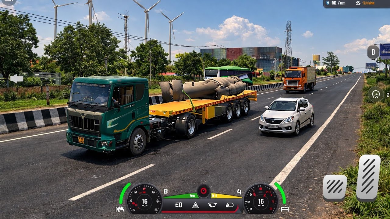 Indian Truck Simulator🔥🎯🎮 | Desi Truck Driving on Village Roads #truckgame #trucksimulator 