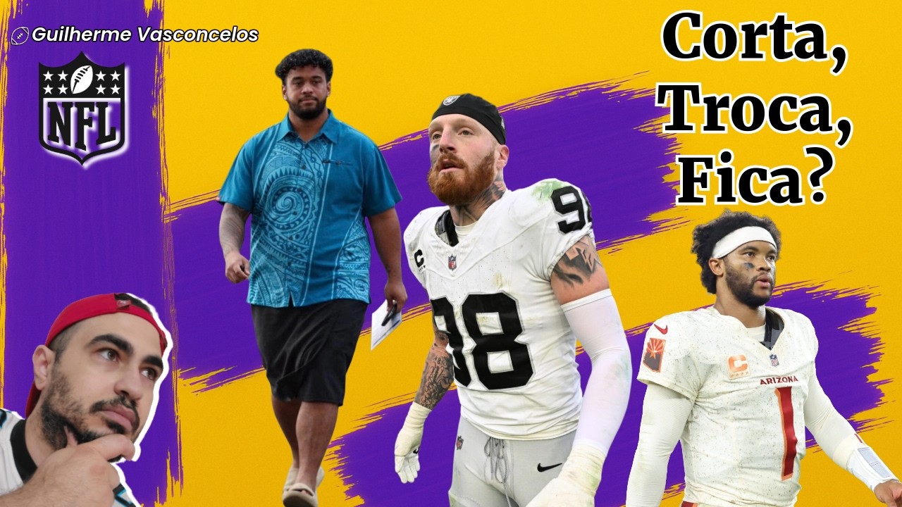 👀🏈Corta, Troca ou Fica? Prevendo Movimentos da NFL