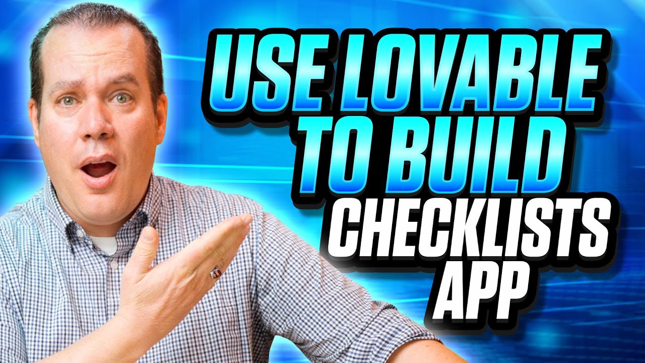 Create Your Own Checklist App with Lovable in Minutes