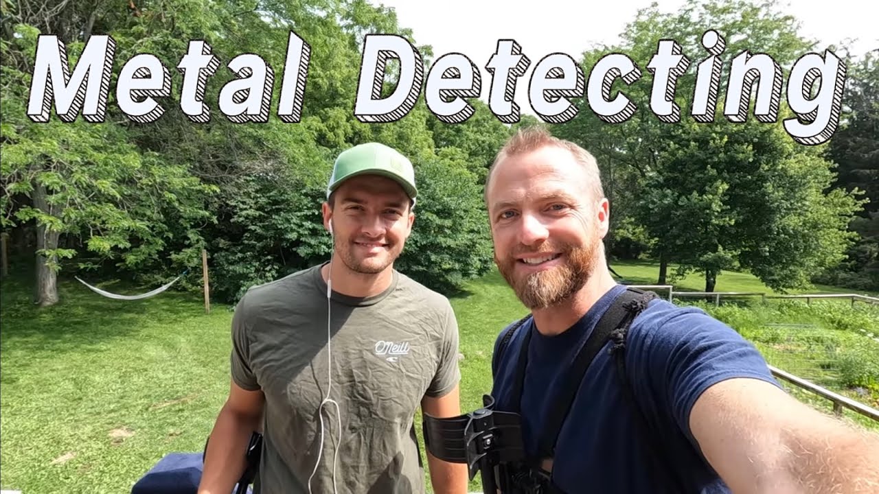 Backyard Metal Detecting At Mike's House