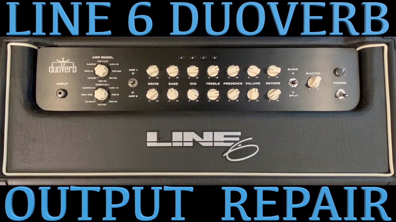 Line 6 DuoVerb Part 1: Output Amp TDA7293 Replacement and Diagnosis