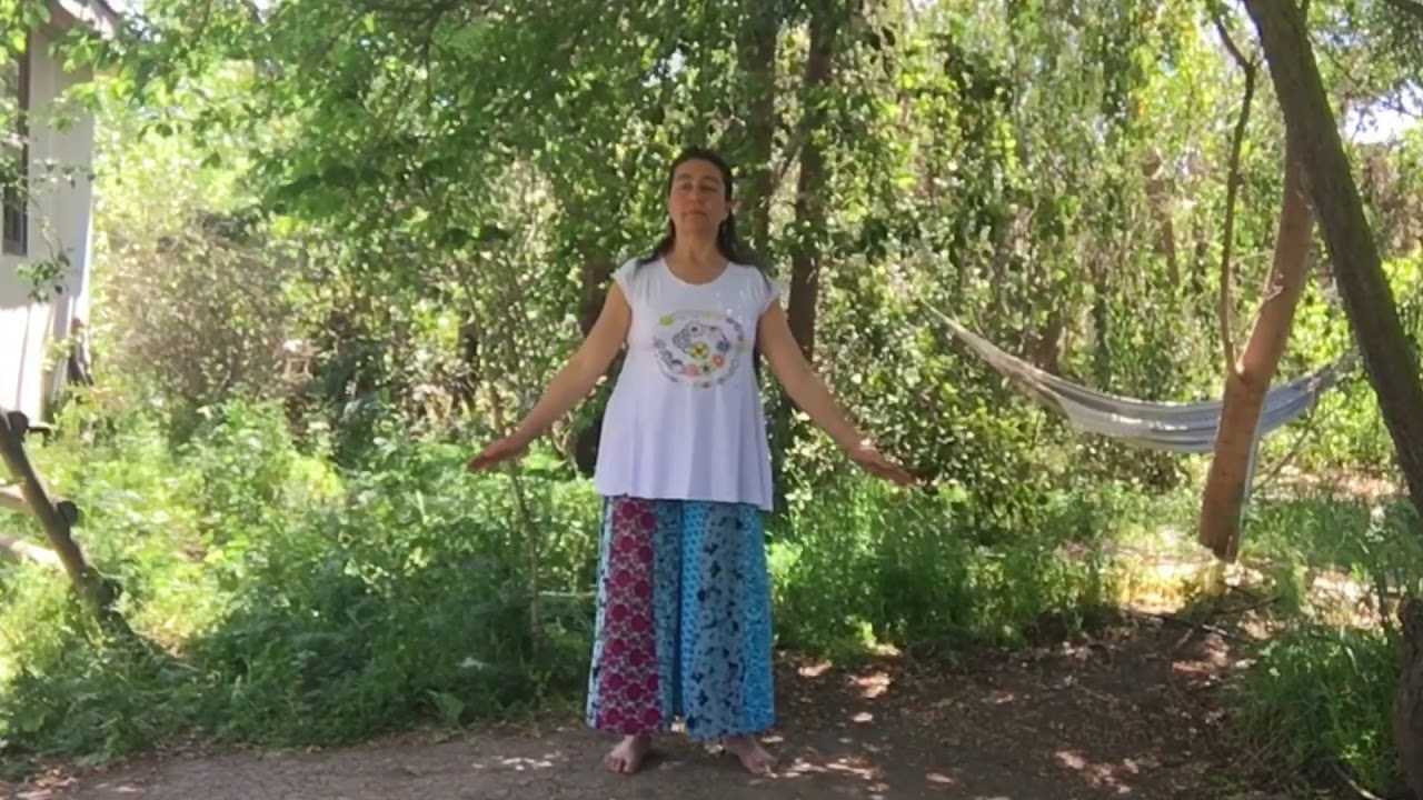 Meditación de la flor, Danza circular