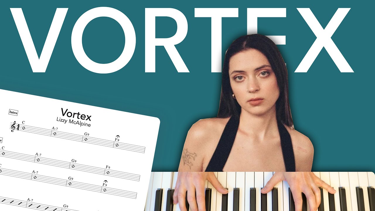 Vortex - Lizzy McAlpine | Chords / Piano Tutorial