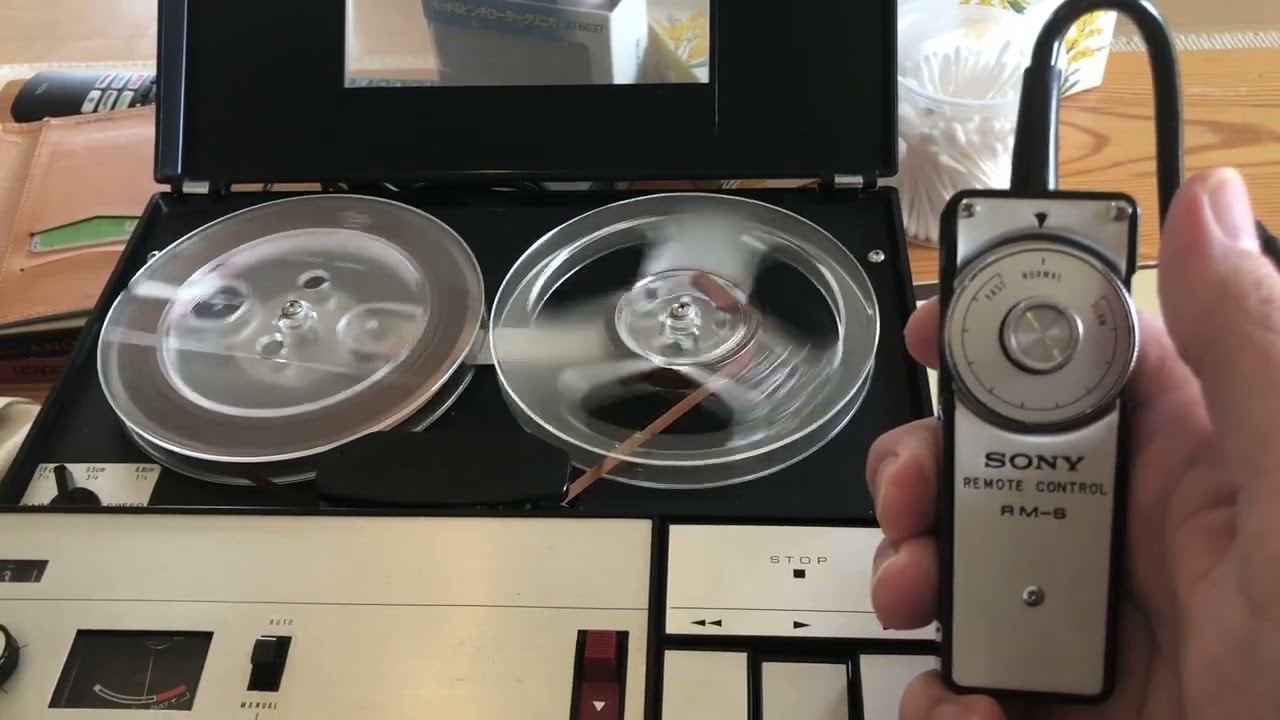 Sony TC-800 With RM-6 Remote Control - First Test - No Commentary