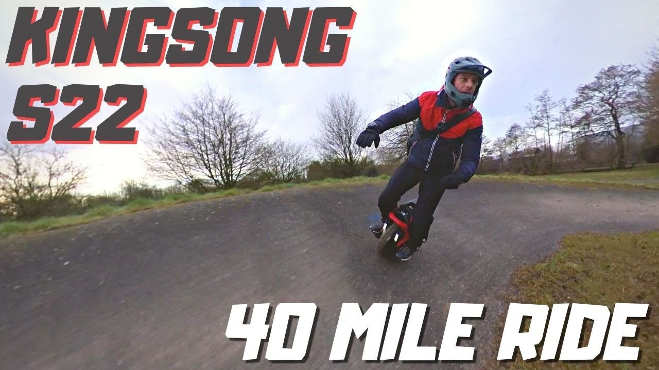 KINGSONG S22 - 40 MILE RIDE - LETS See