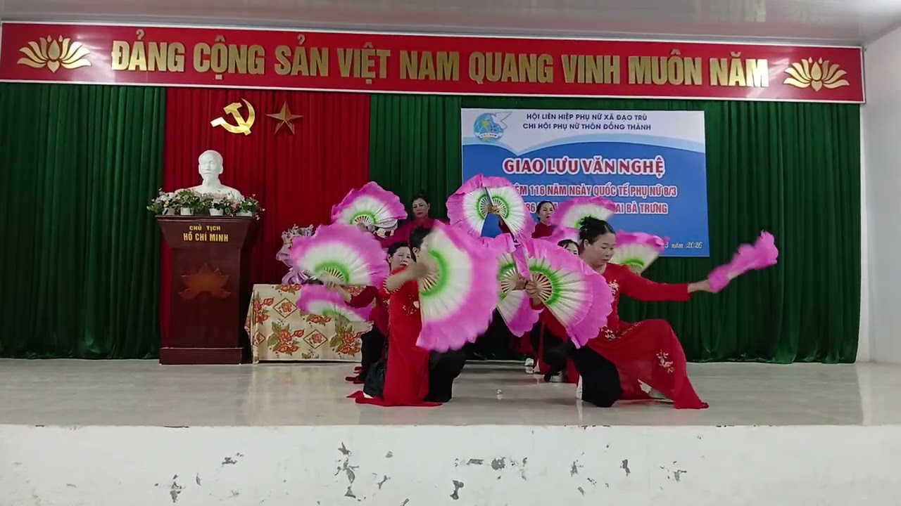 Giao lưu-8/3/2026 thôn đồng thành  đạo  trù