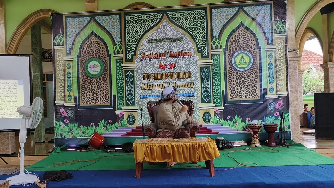 Pengajian Umum Dalam Rangka Haflahtul Imtihan Ke 30 TPQ & Madrasah Diniyah Darul Kirom