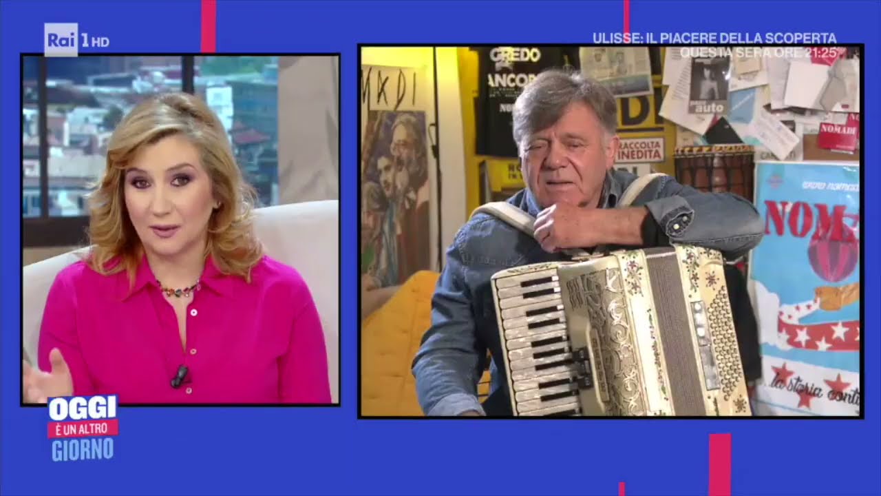 I Nomadi -  Special Oggi è un altro Giorno - Rai1 (Intervista)