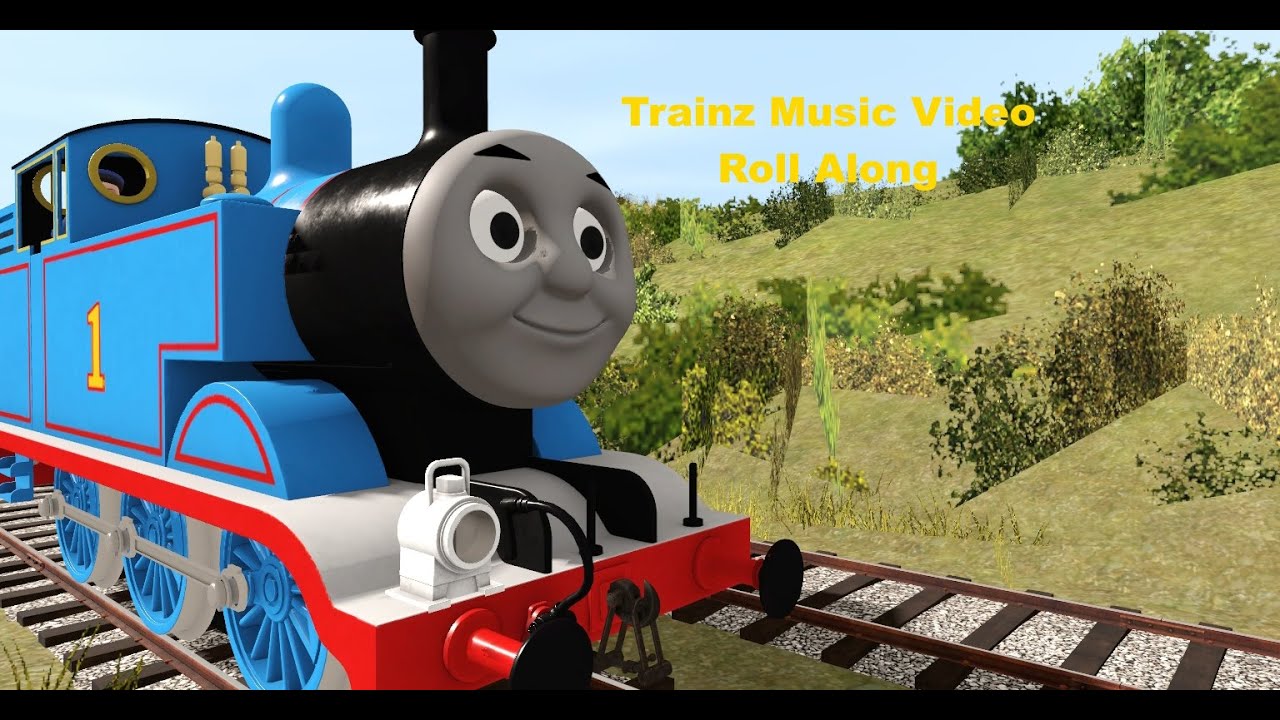 Roll Along | Trainz Thomas Music Video | Thomas & Friends