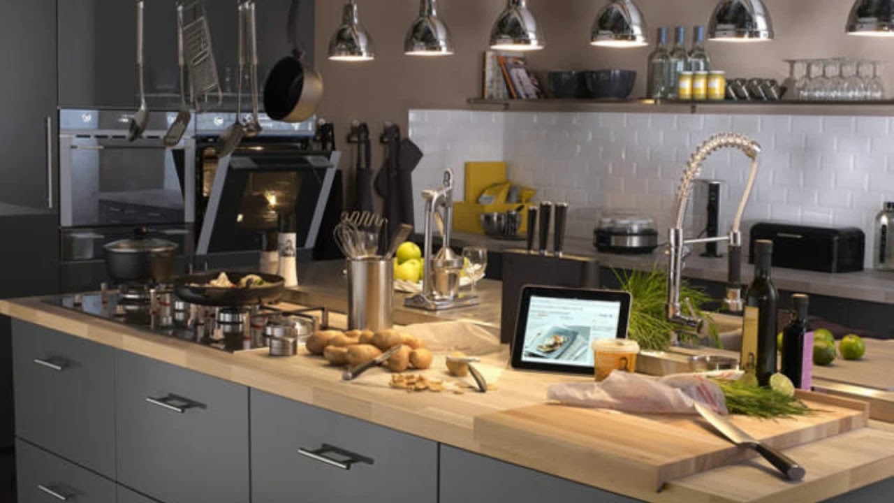 Meuble De Cuisine Gris Anthracite