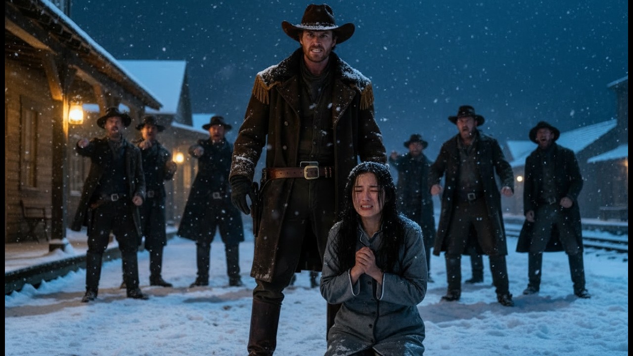 “Leave the Chinese Girl in the Snow!” — The Lone Rancher Answered with One Dangerous Choice