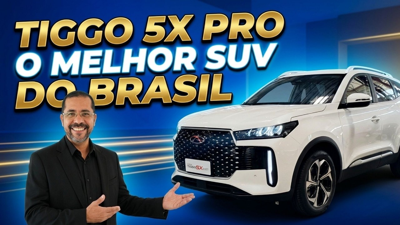 Novo TIGGO 5X PRO 2027 com 7 ANOS de GARANTIA