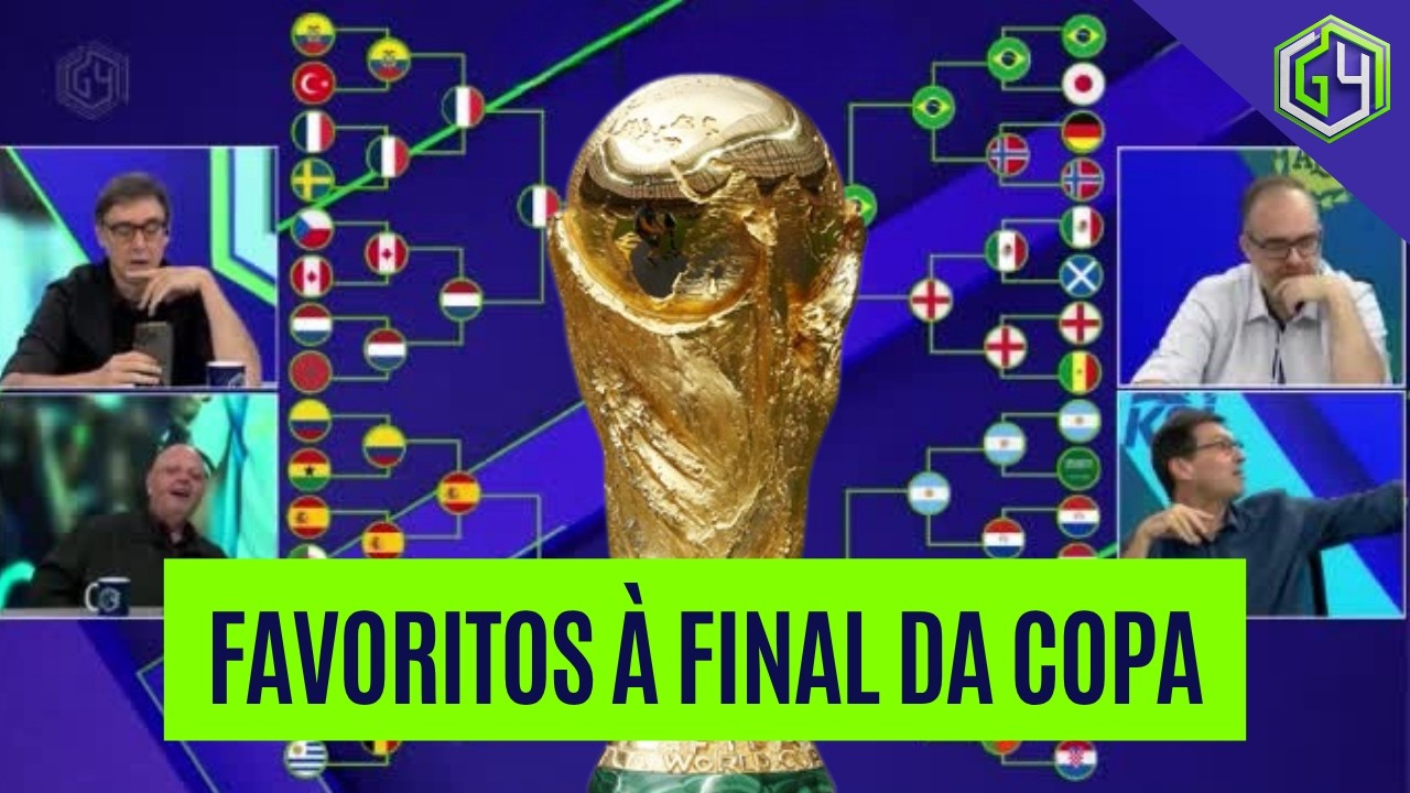 G4 FAZ A PREVIS&Atilde;O DA COPA DO MUNDO! BRASIL FORA DA FINAL? CONFIRA