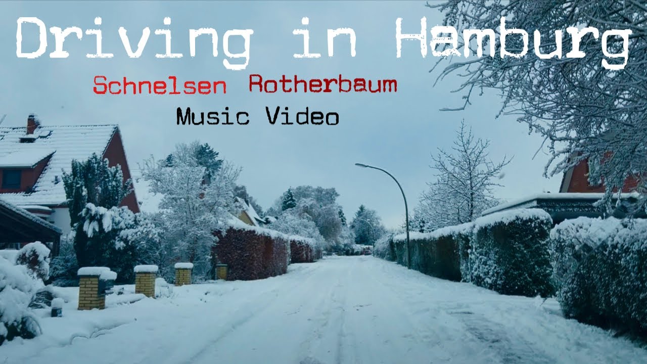 Driving in Hamburg *[Schnelsen ➡️ Rotherbaum]**[Music Video]*