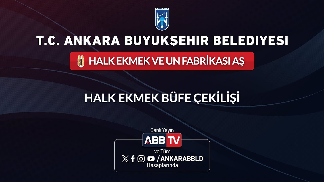 HALK EKMEK ve UN FABRİKASI AŞ - Halk Ekmek Büfe Çekilişi