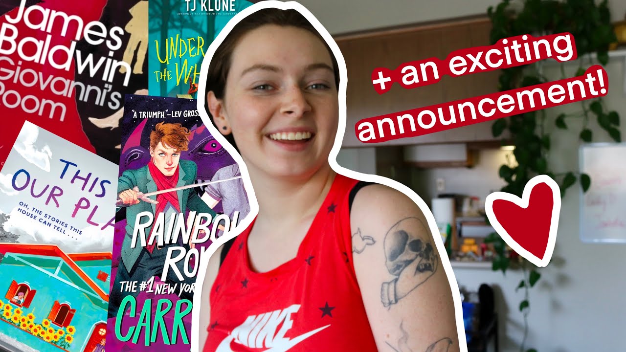 a reading vlog + a bookish tattoo tour