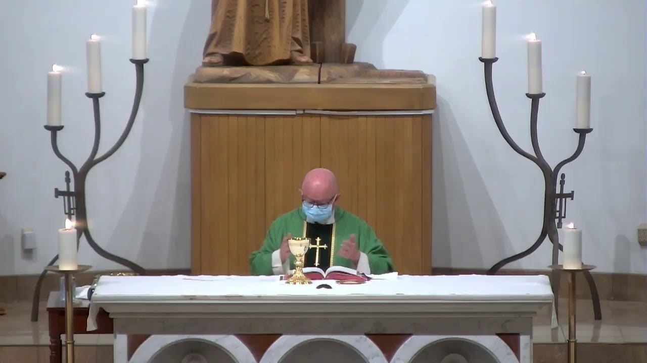 Saturday Vigil with Fr. James in English - November 7th 2020
