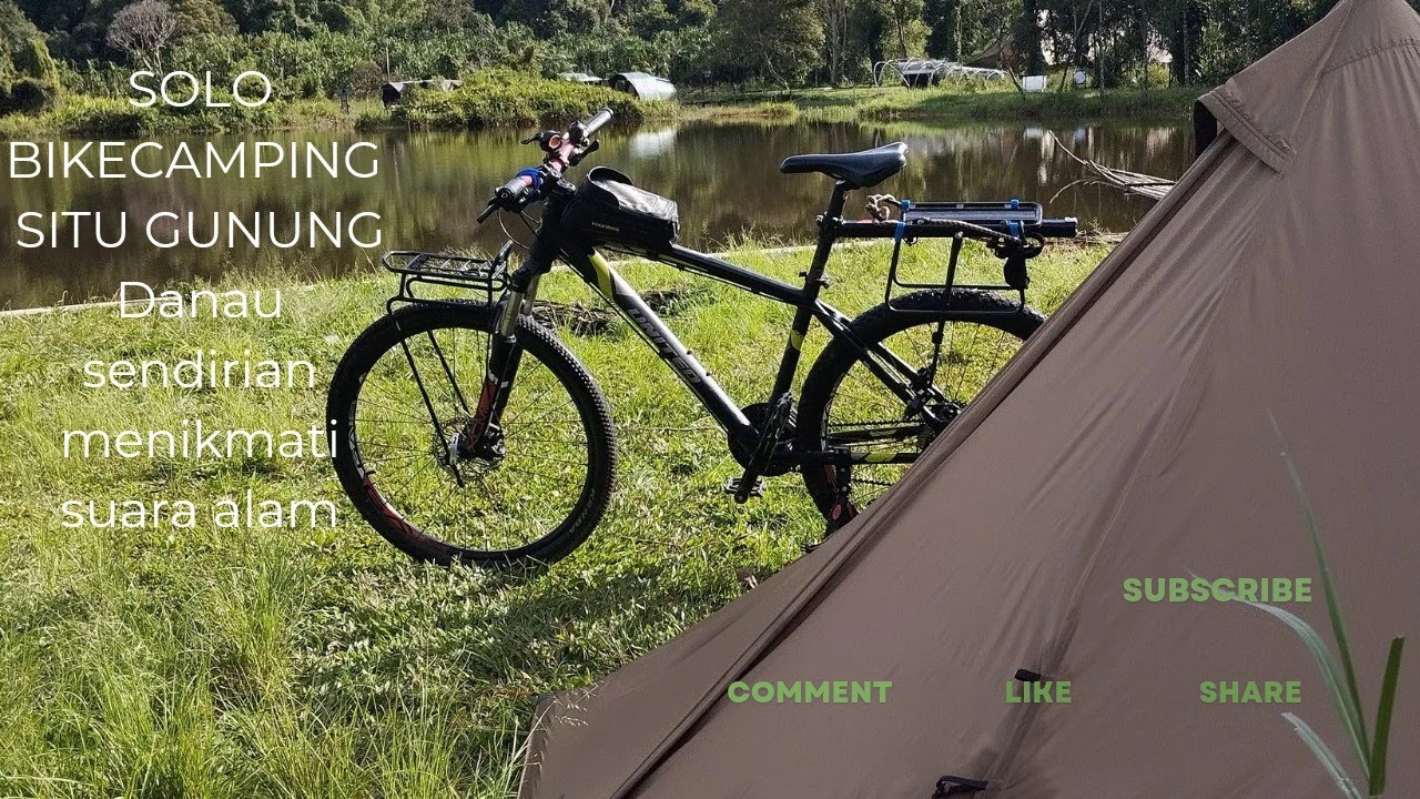 Solo Bike camping Indonesia | Situgunung sukabumi