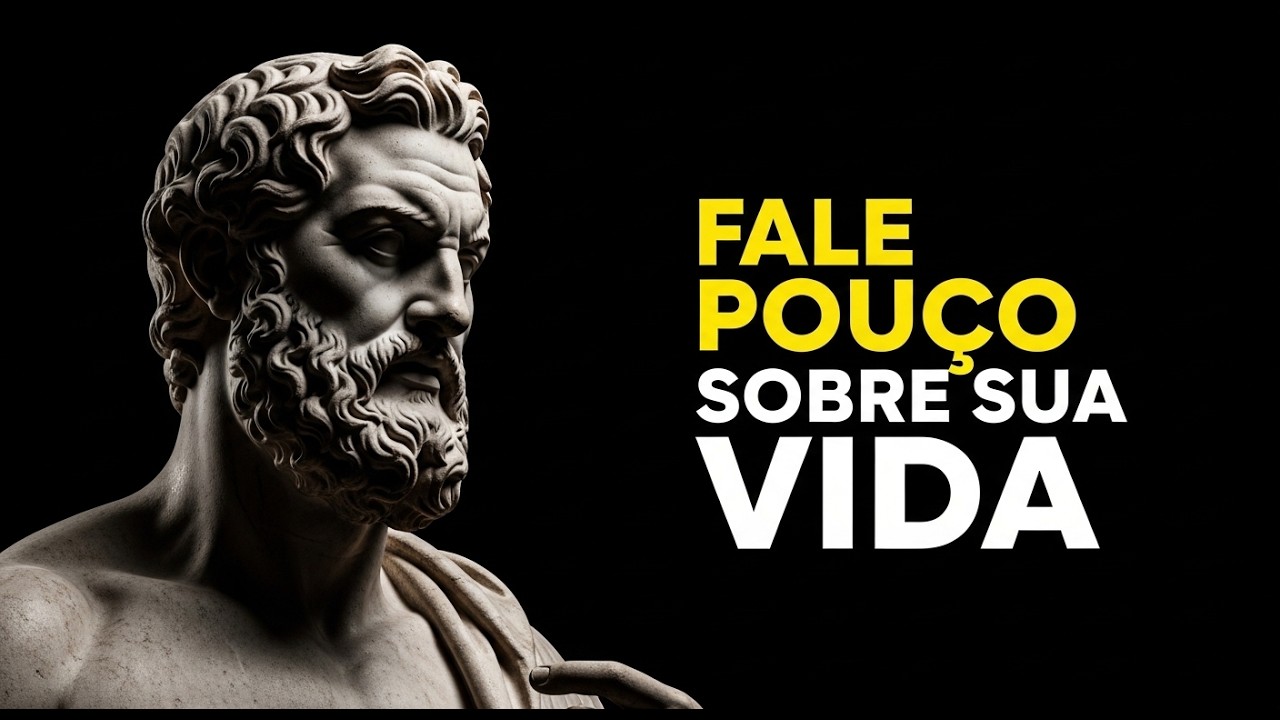 MUDE SUA VIDA EM SILÊNCIO, FALE POUCO OUÇA MAIS  ESTOICISMO
