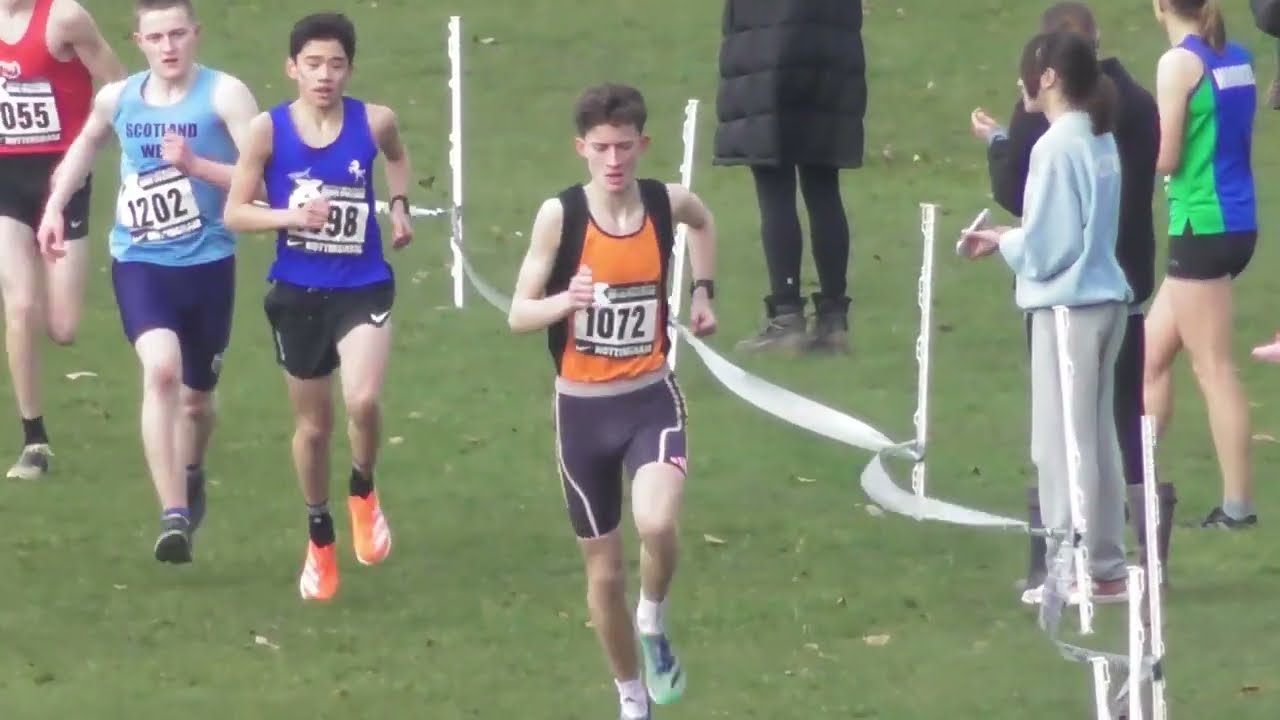 Under 15 Boys UK Inter Counties Cross Country Championships 9th March 2024