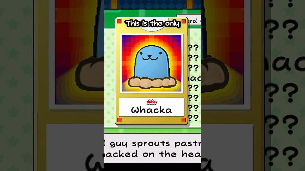 The DUMBEST Collectible in Super Paper Mario