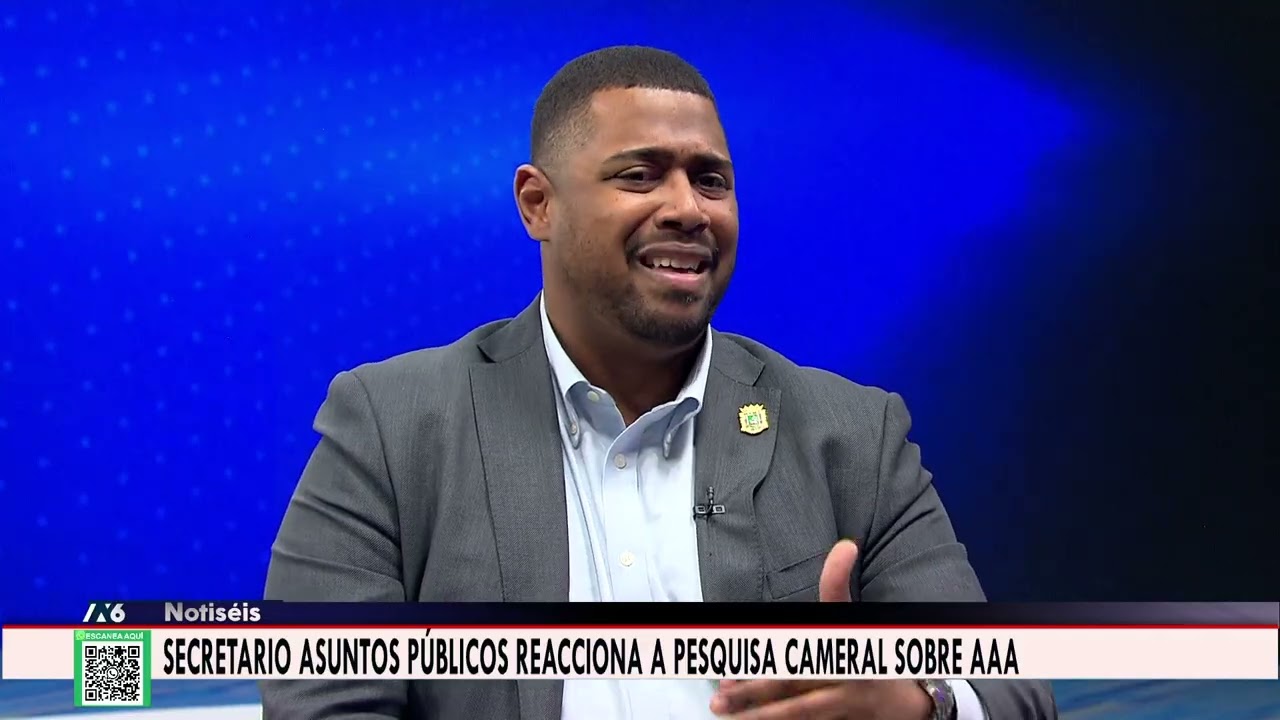 Secretario de Asuntos Públicos reacciona a pesquisa cameral sobre AAA