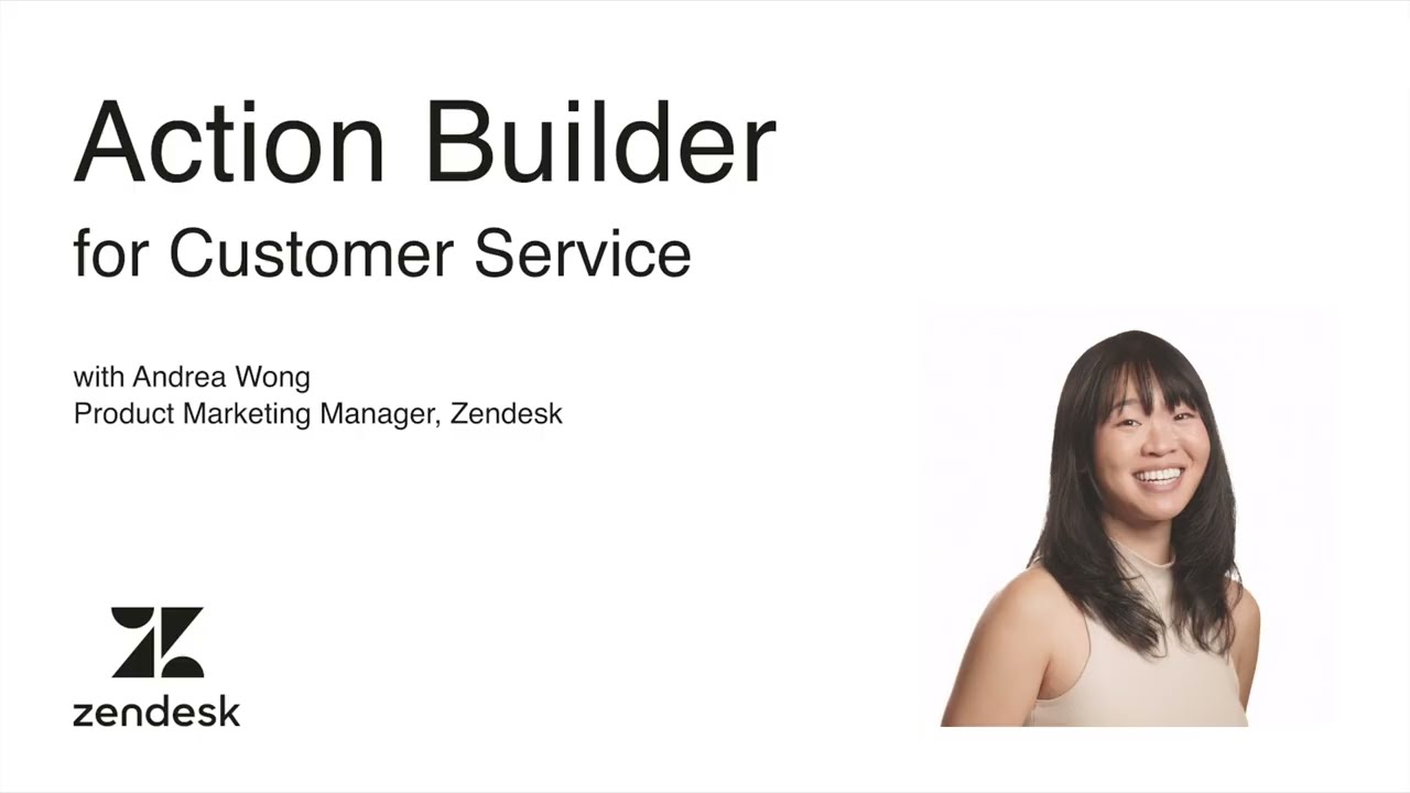 Action Builder: Connect and automate workflows across any system | Zendesk Product Spotlight