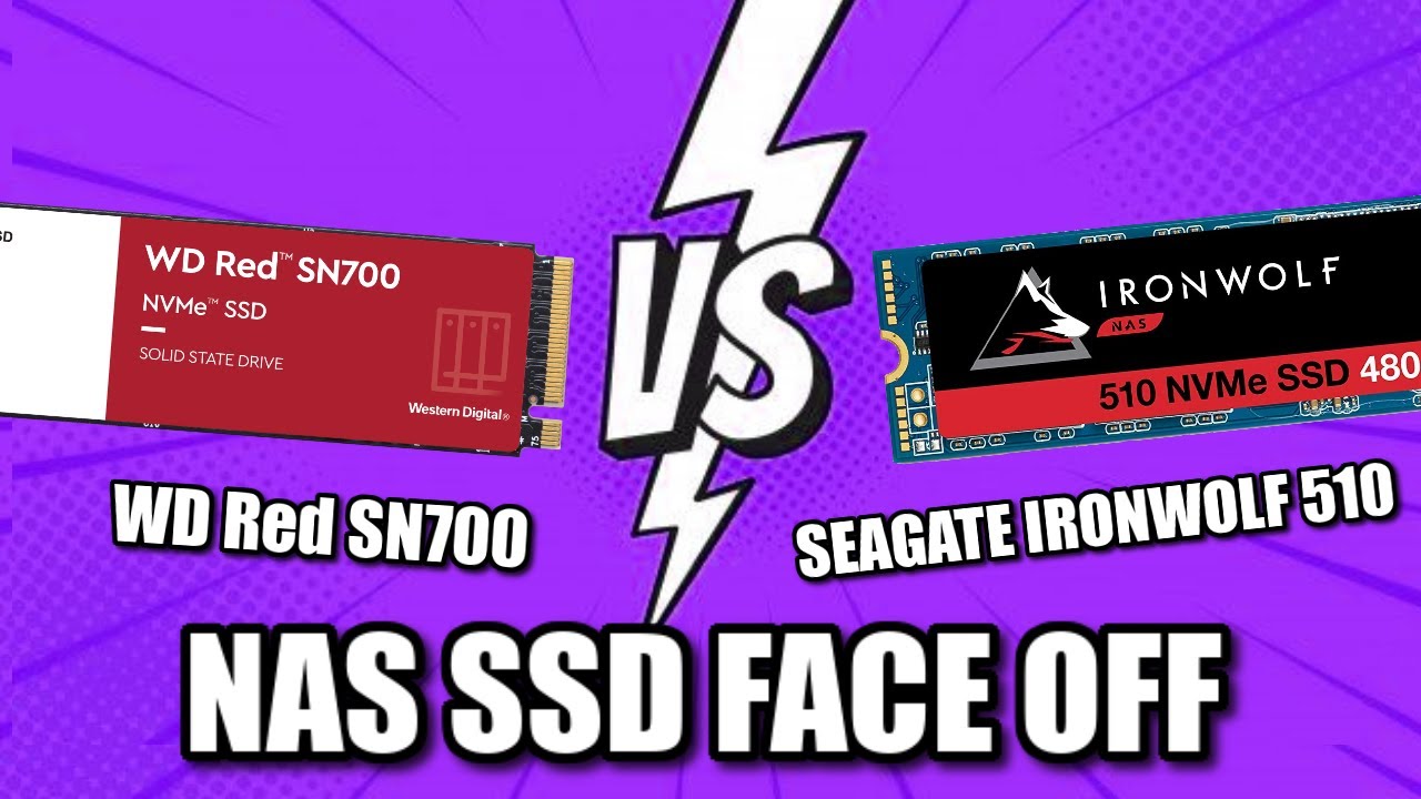 WD Red SN700 vs Ironwolf 510 NVMe SSD Comparison