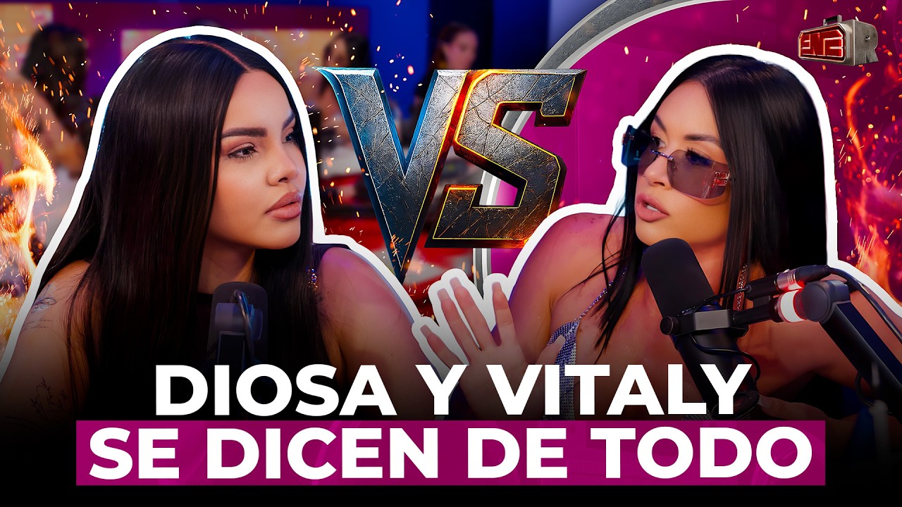 ¡FUERA DE CONTROL! DIOSA CANALES Y VITALY SE DICEN DE TODO EN PLENA ENTREVISTA