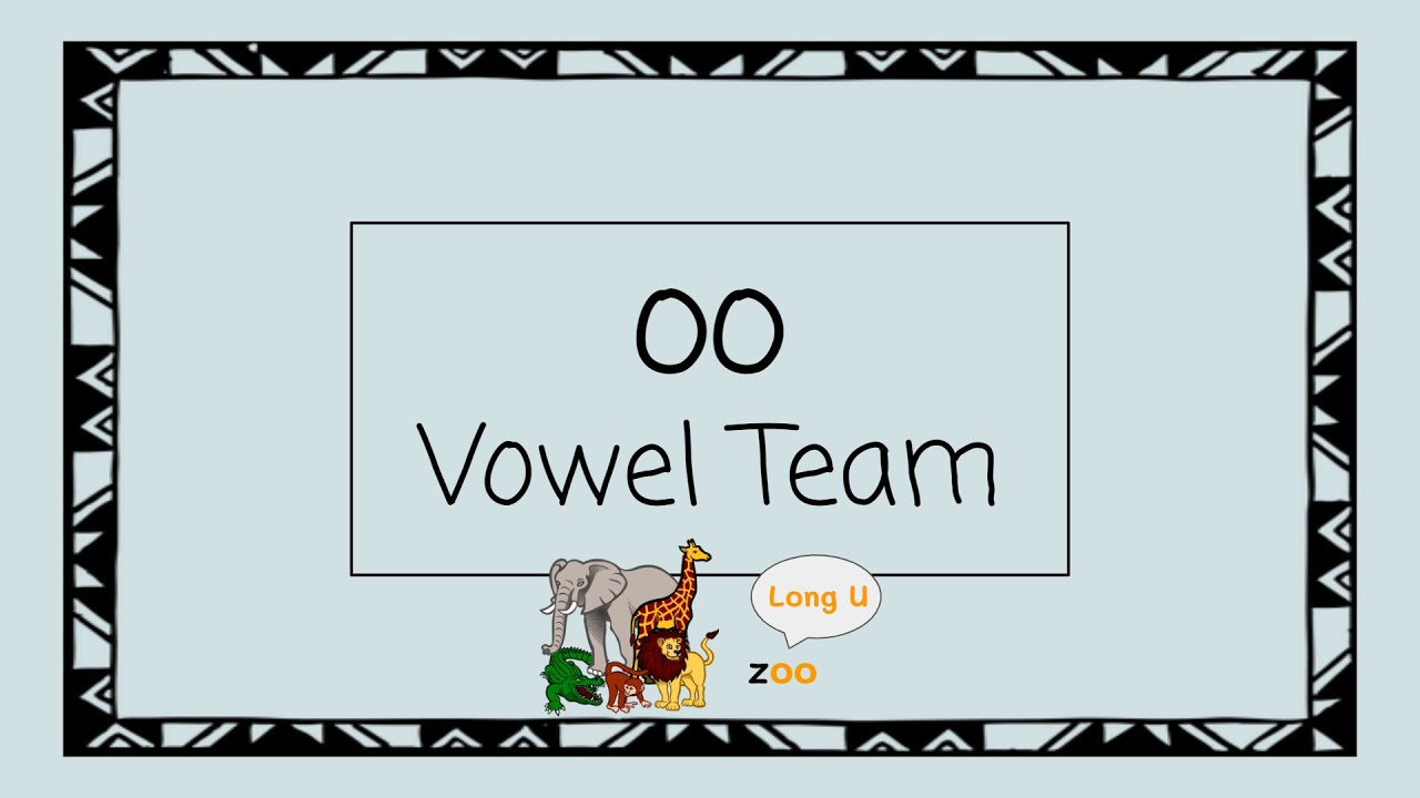 OO Vowel Team (like zoo) - 4 Minute Phonics