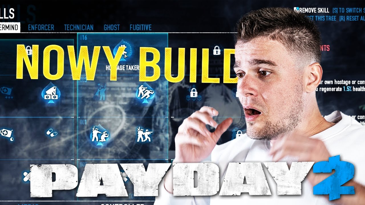 *NOWY* BUILD - LEECH + NAJTRUDNIEJSZA MISJA | Payday 2 [#192] | BLADII