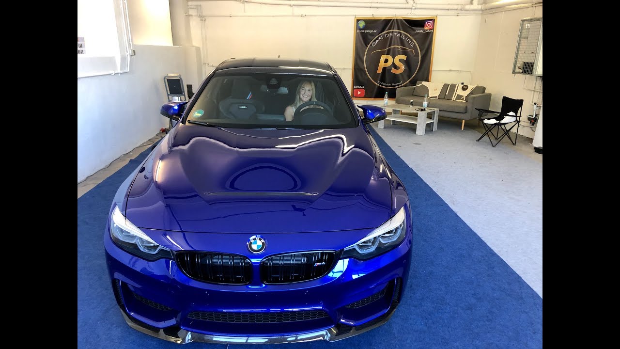 BMW M4 CS - DETAILING PPF + Ceramic - Paddy poliert PS Car Garage