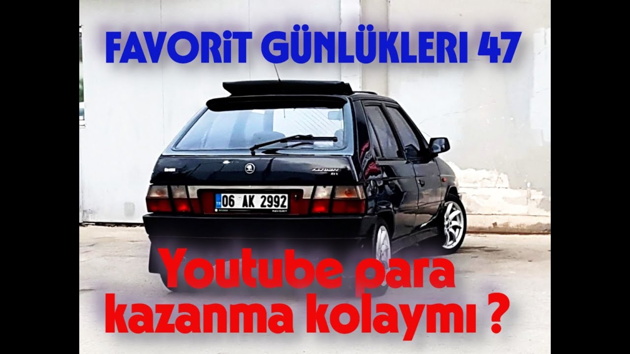 FAVORİT GÜNLÜKLERİ 47 !! YOUTUBE'DAN KAZANIYORMUYUM ?? MOTO KURYELER GERÇEKTEN İYİ KAZANIYORMU ?