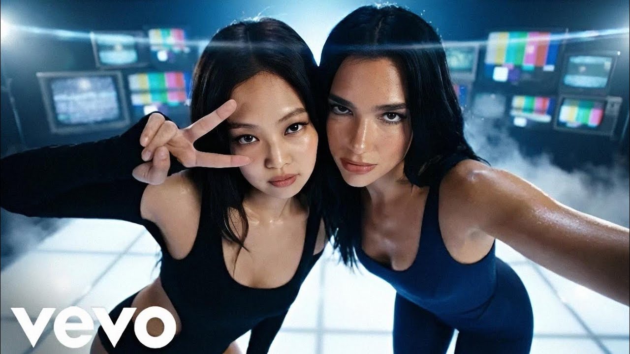 Jennie x Dua Lipa ft. Doja Cat - BACKSTAGE QUEEN (Official Lyric Video 2026)