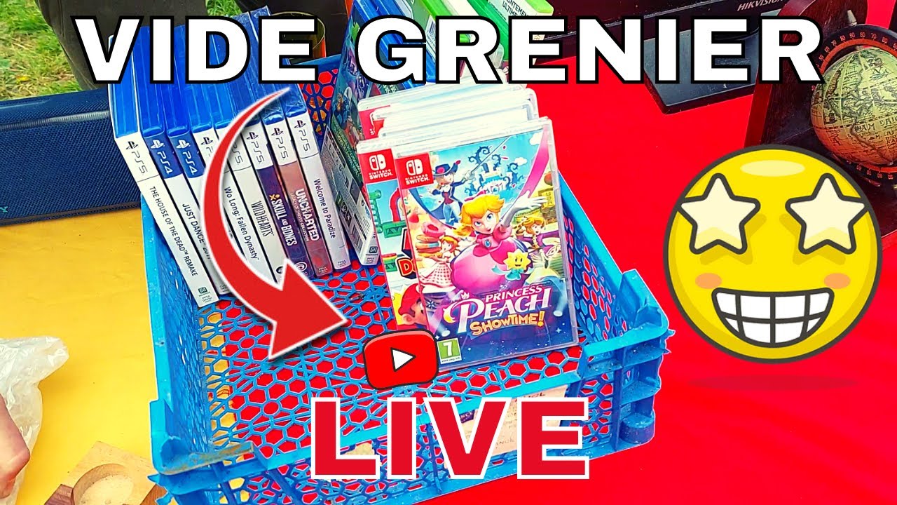 ✨VIDE GRENIER LIVE✨ DE BONNES TROUVAILLES A 9H00 DU MATIN😁