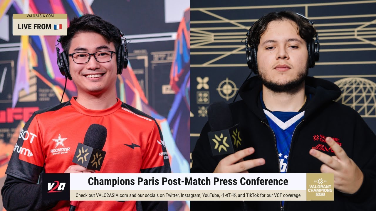 [NRG & MIBR] Послематчевая пресс-конференция на турнире VCT Champions Paris 2025