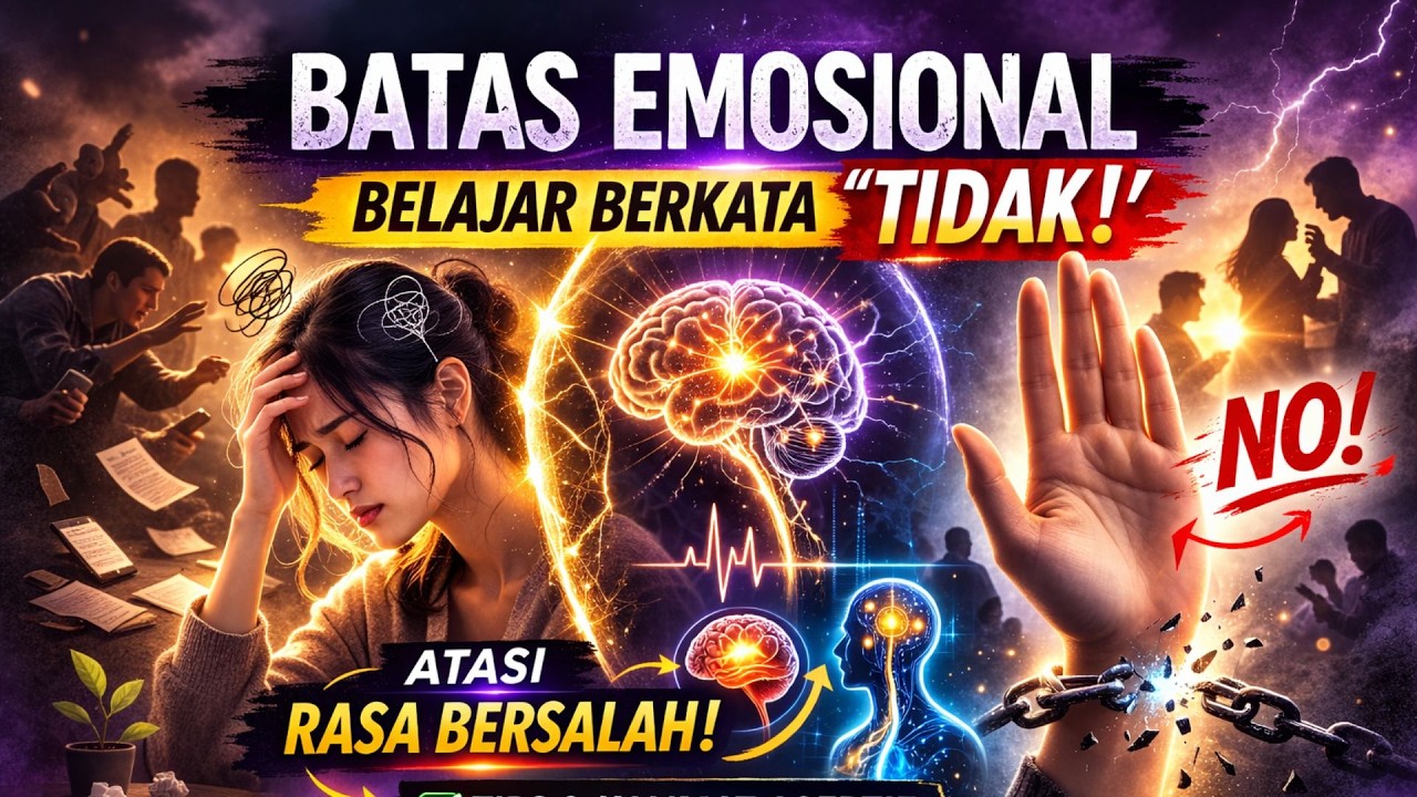 Belajar Berkata “Tidak” Tanpa Rasa Bersalah! (Kenapa Rasanya Sesakit Ini?)