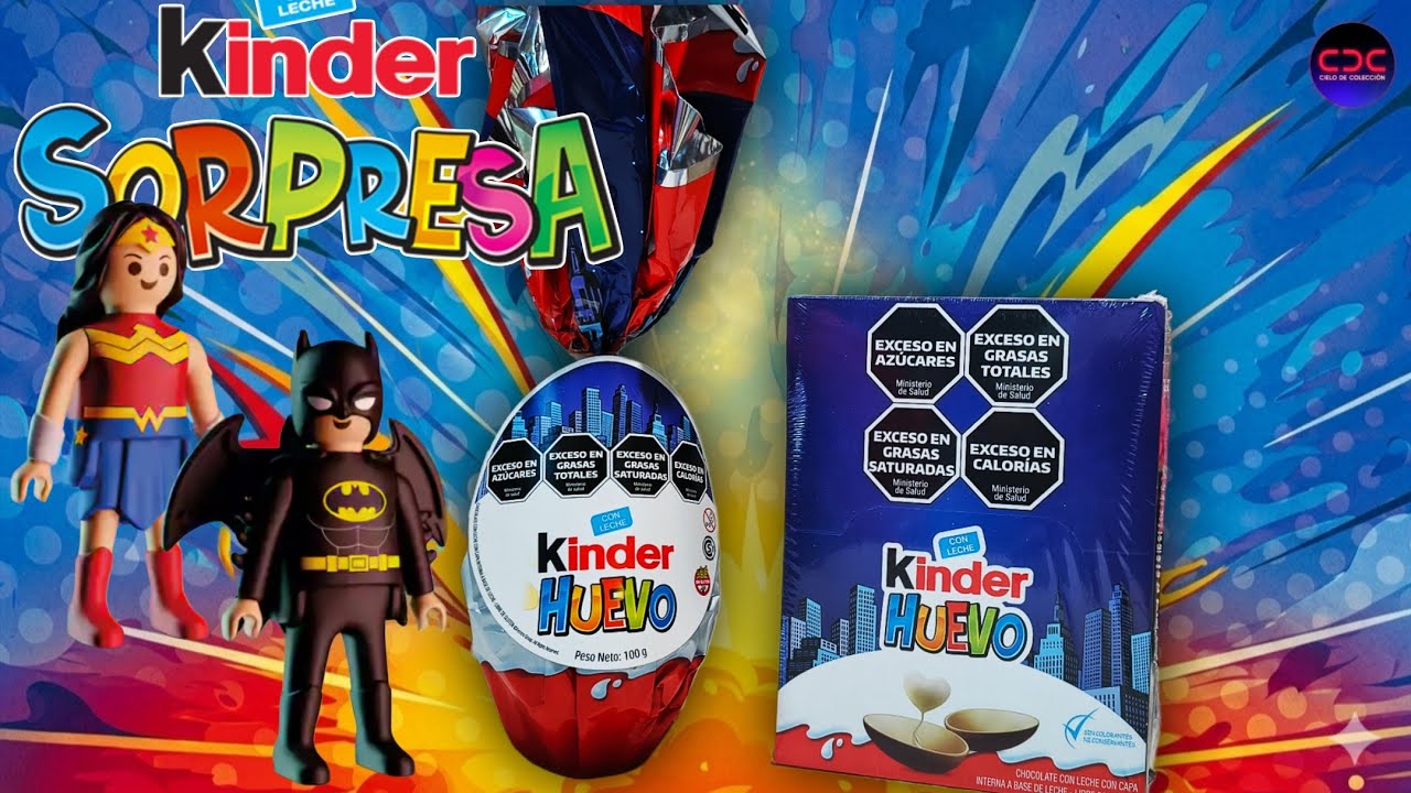 Kinder Sorpresa Playmobil Dc Parte 1