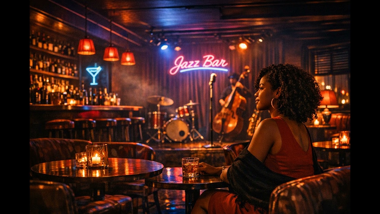 Warm Jazz Melodies for a Slow, Easy Night - Midnight Piano Bar