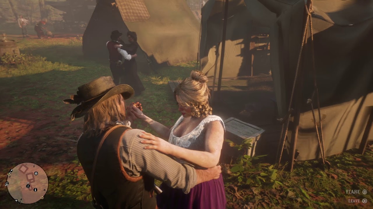 RDR2 - Arthur Dances with Karen