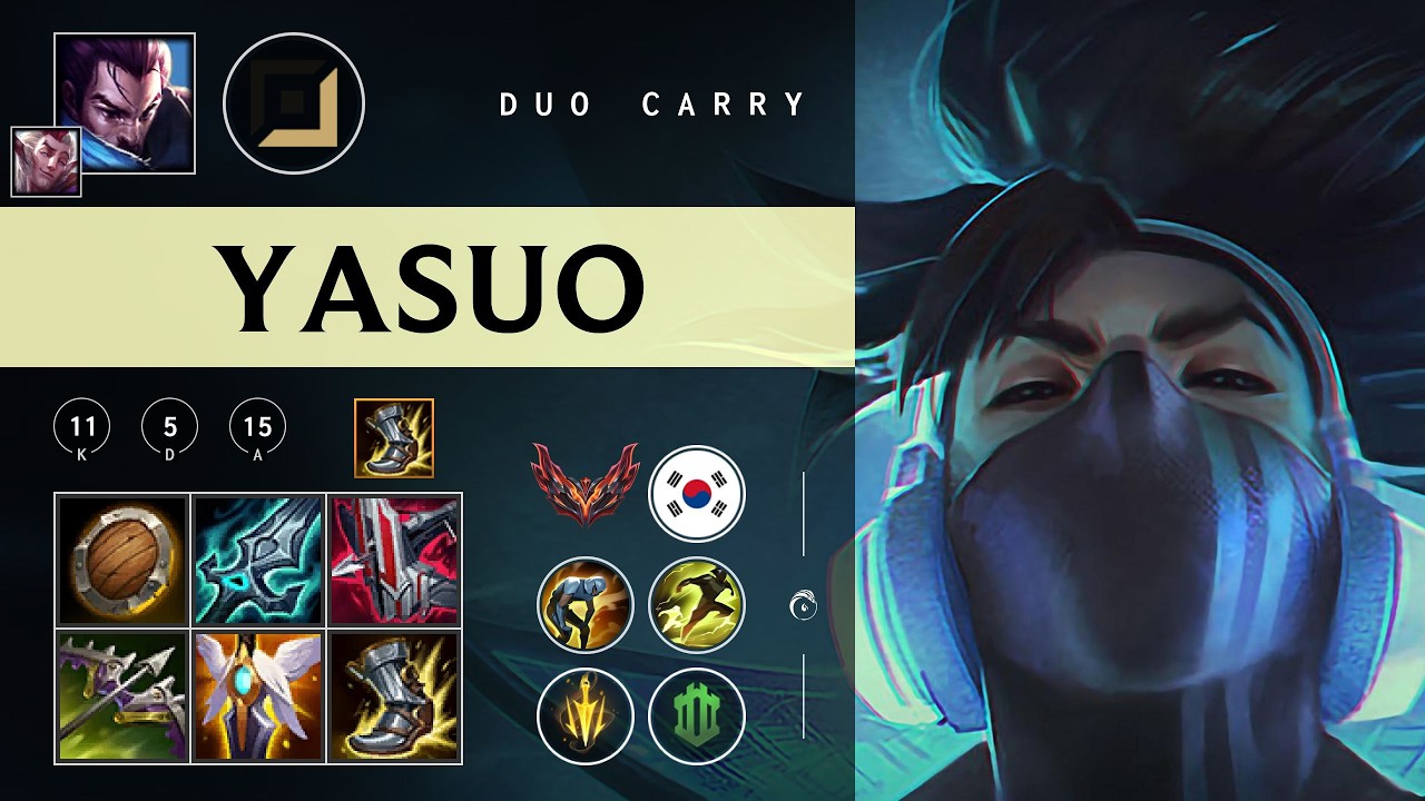 Yasuo ADC vs Mel - KR Grandmaster Patch 26.04