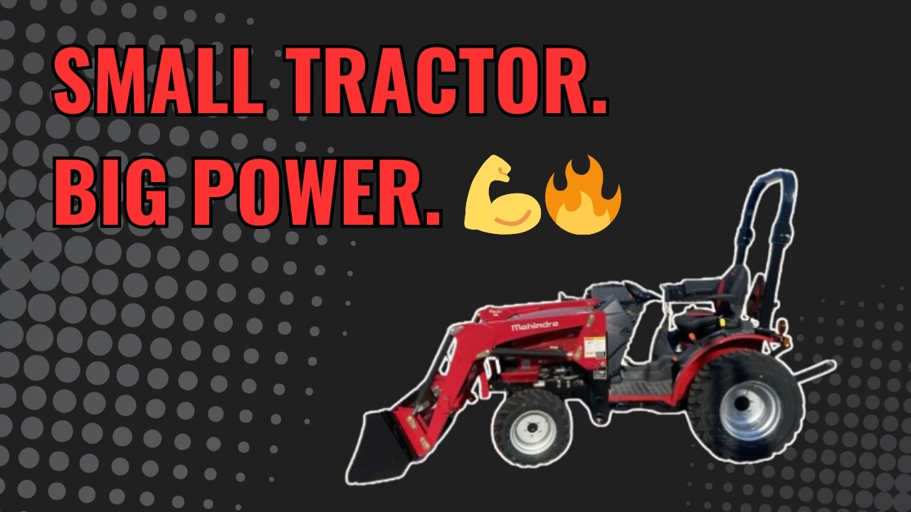 Mahindra Max 26XLT walk around demo